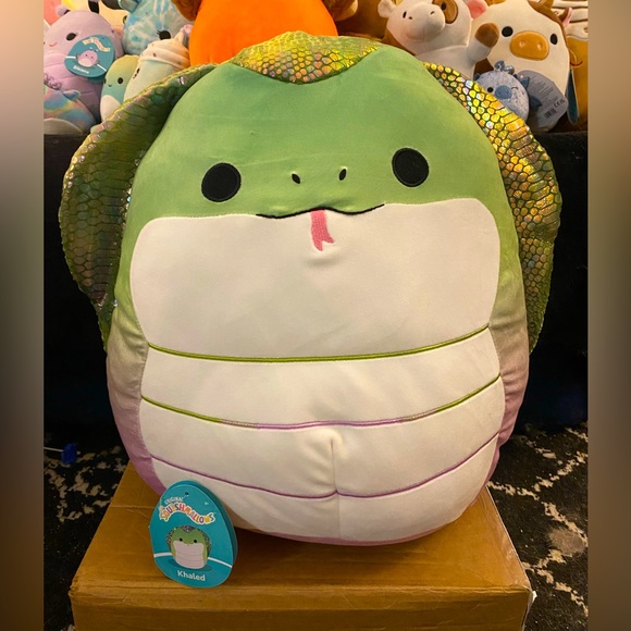 Squishmallows Other - NWT 16” Khaled the cobra Squishmallow